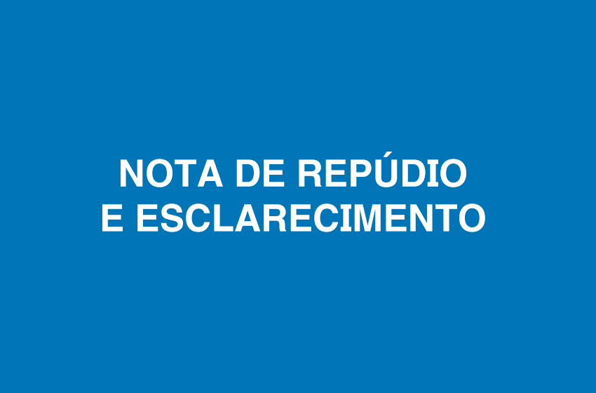 SINTRA noticia NOTA DE REPÚDIO E ESCLARECIMENTO